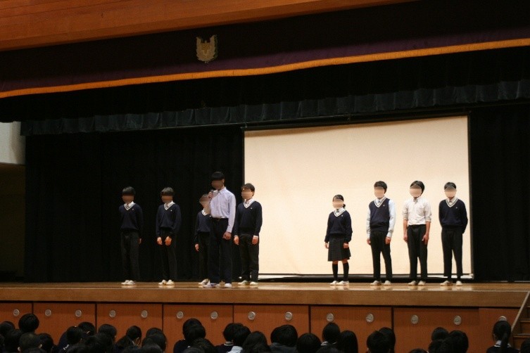生徒会朝礼
